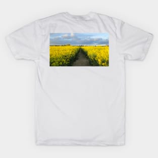 Evening Walk in the Rapeseed Fields T-Shirt